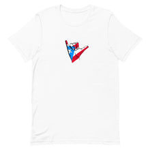 Load image into Gallery viewer, Puerto Rico Flag Shaka T-shirt

