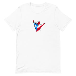 Puerto Rico Flag Shaka T-shirt